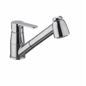 Смеситель для кухни Paffoni Blu с выдвижным изливом